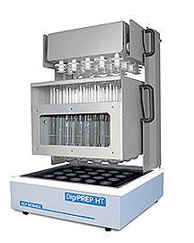 Système de minéralisation haute température - Digiprep HT 250-10 avec DP et MAN - bloc aluminium 10x250 ml_0