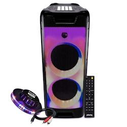 Enceinte de soirée Pickering DJOON88 Audio 400W Sono Autonome - Dj PAD 16 effets - Fire à LED - BT/USB/PC + Light Ovni - 3701123945274_0