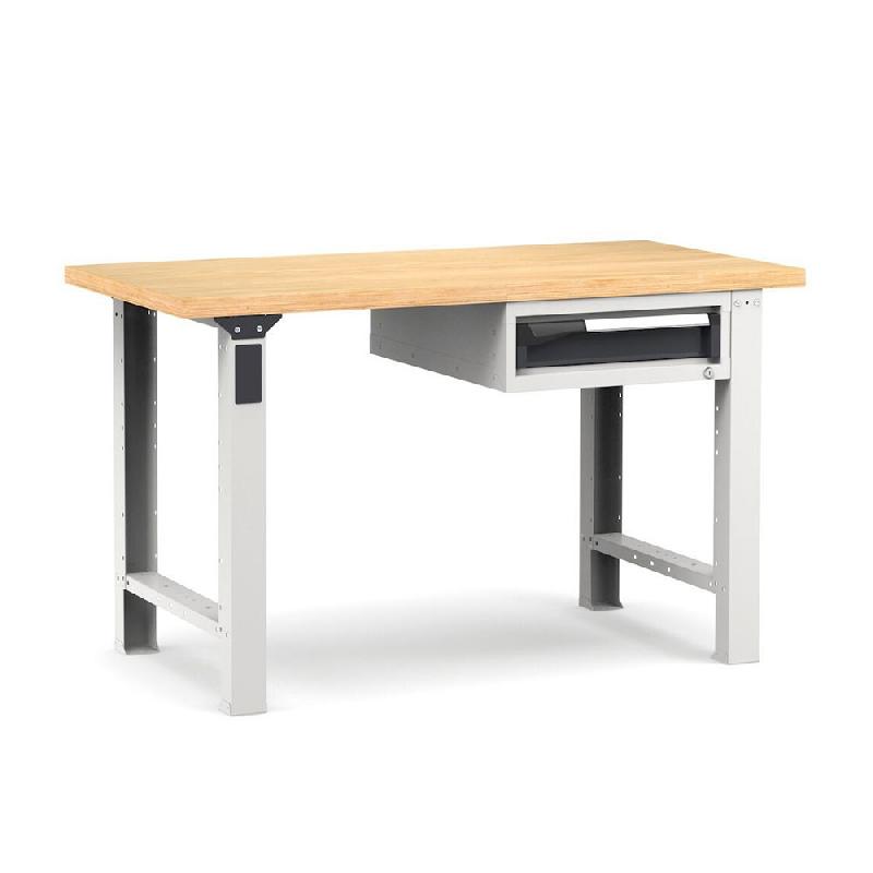 Établi plateau bois L.1500 mm avec bloc 1 tiroir NOVALP_0