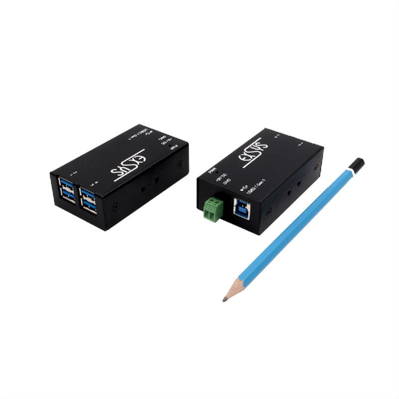 EXSYS EX-1194HMS Hub USB 3.2 Gen1 à 4 ports, C-femelle, protection de surtension_0