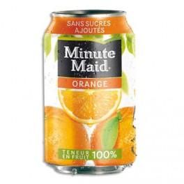 MINUTE MAID CANETTE DE JUS D'ORANGE DE 33 CL