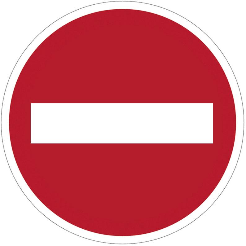 Panneau de signalisation sens interdit - 190511_0
