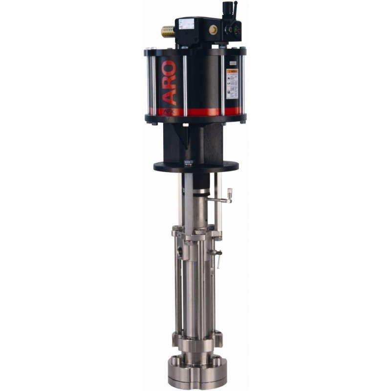 Pompes ARO à piston pneumatiques à 2 billes 23:1 - Débit max 68,6 l/min - Pression fluide 142,83 bar_0