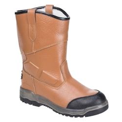 Portwest - Bottes de sécurité fourrées RIGGER PRO S3 CI Marron Taille 42 - 42 marron matière synthétique 5036108274932_0