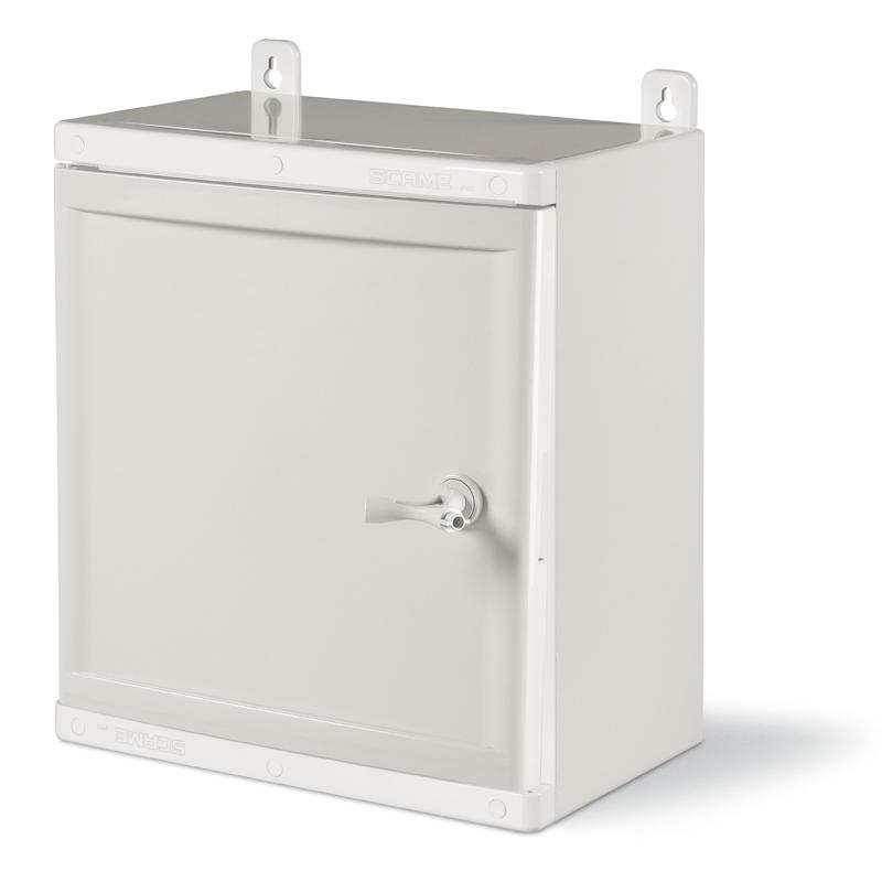 Armoire modulaire étanche en saillie pour la distribution - 24 à 140 modules DIN - Série Easybox Sobem Scame_0