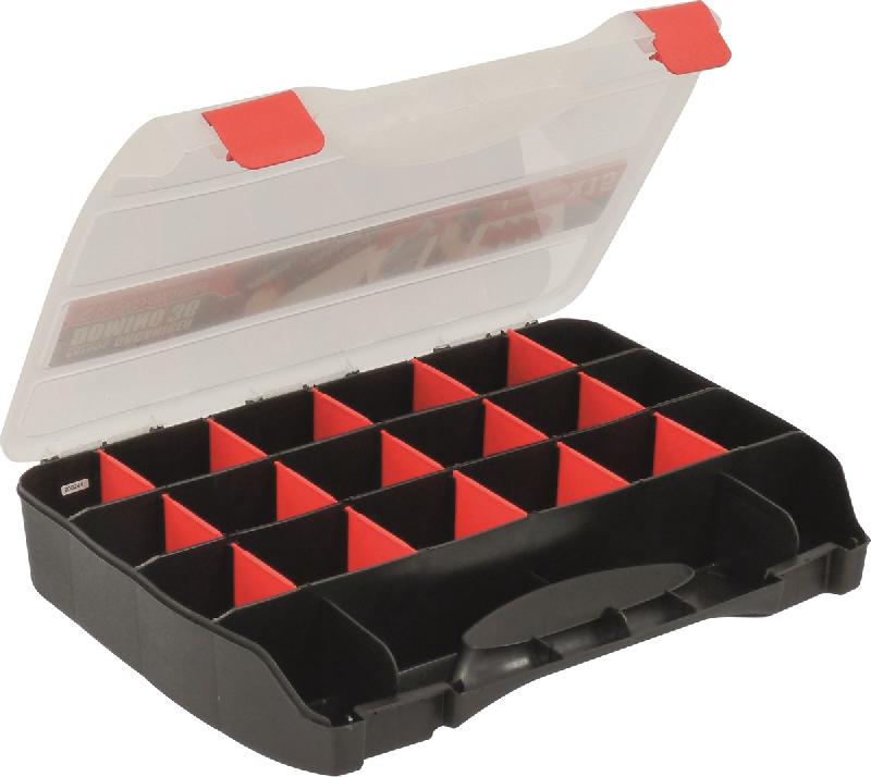 Sodise - Mallette de rangement 20 cases modulables en polycarbonate - Ref 17715_0