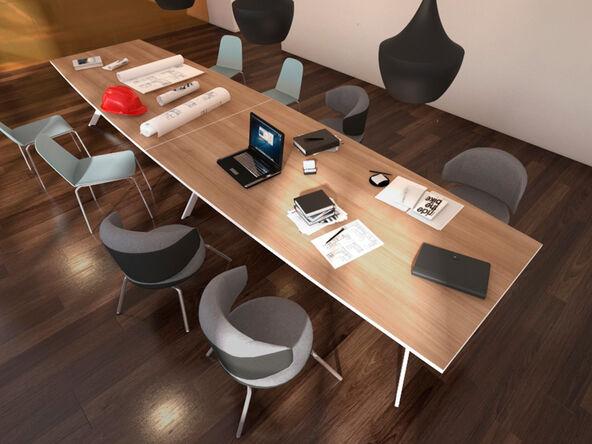 Table de conférence tonneau AXY-Line Y Maro_0