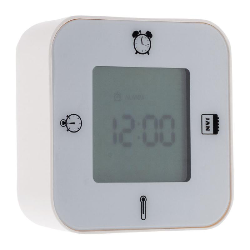 Thermomètre multifonction magique - Otio - 4 en 1 avec écran LCD et fonctions réveil/minuteur_0
