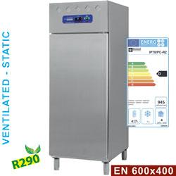Armoire réfrigérée en inox 600x400 ventilée/statique - 700 litres - 760x729x2005 mm - IP70/PC-R2_0