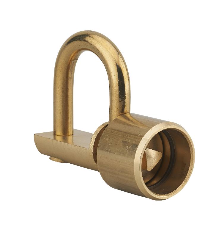 Cadenas d'artillerie - Talon droit - Anse laiton - Triangle 9 mm - Référence 00011394 - Marque THIRARD_0