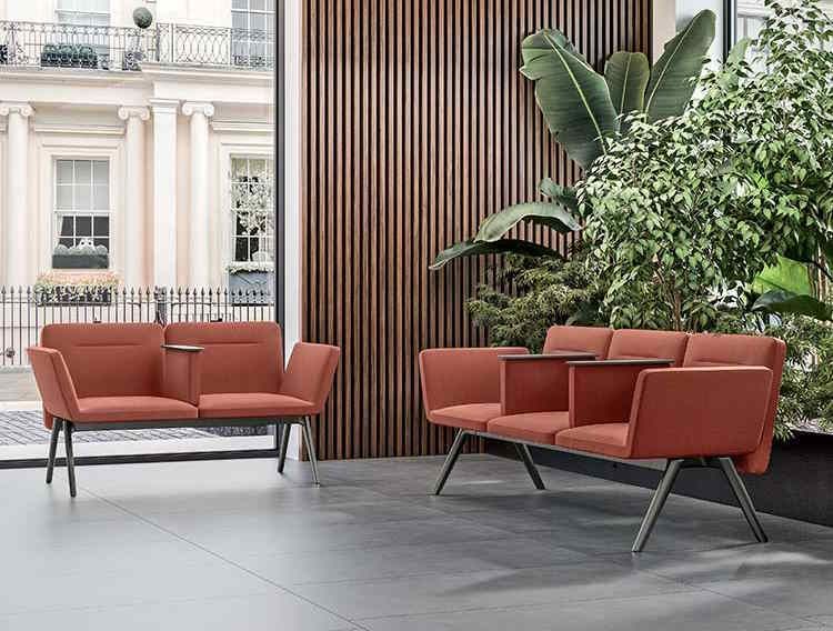 Canapé sur poutre Harmonie - Grand confort - Modulable avec tables basses intégrées_0