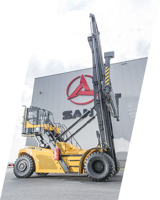 Chariot pour conteneurs vides SANY - performant et facile à maîtriser - moteur Volvo, technologie load-sensing_1