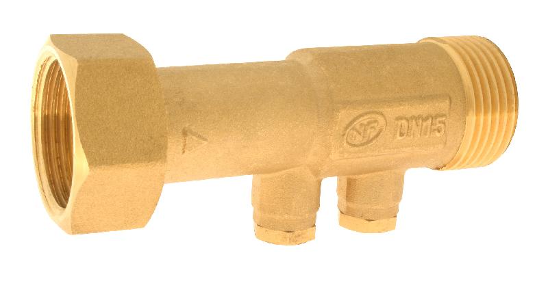 Clapet anti-retour anti-pollution avec purges MF20x27 - Norme NF - Laiton_0