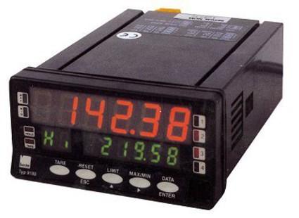 Conditionneur pont de jauge 9180 - Compatible capteurs force/pression/couple - Précision 0,1% - Interface RS232/RS485_0