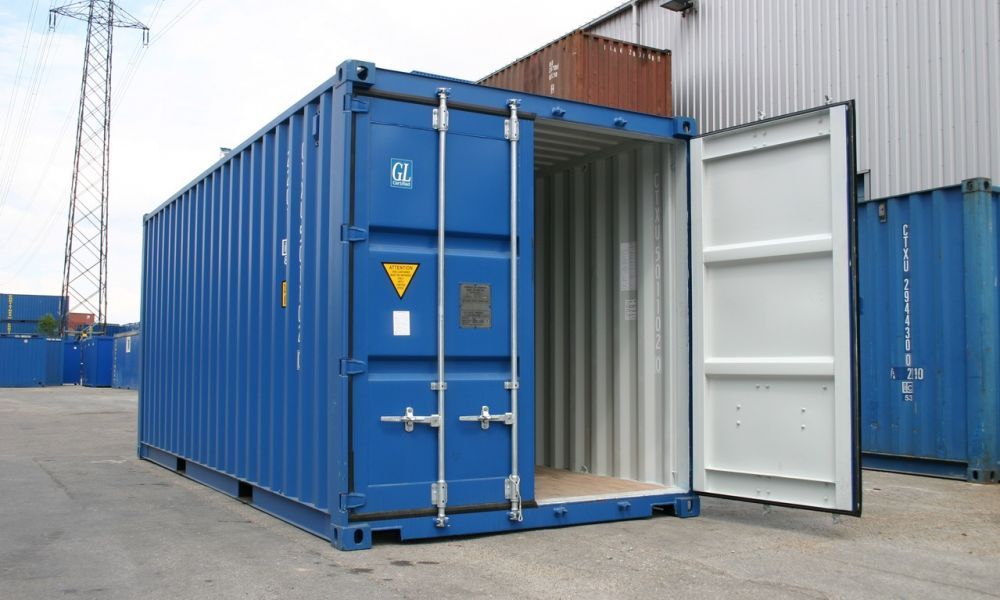 Conteneur de stockage 20 pieds - robuste, anti-dérapant, 33 m³ de capacité_0