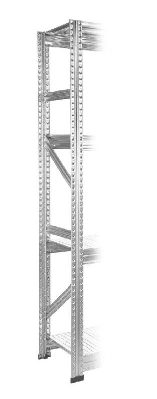 Echelle de rayonnage mi lourd gv3 h.3028 x p.600 mm_0