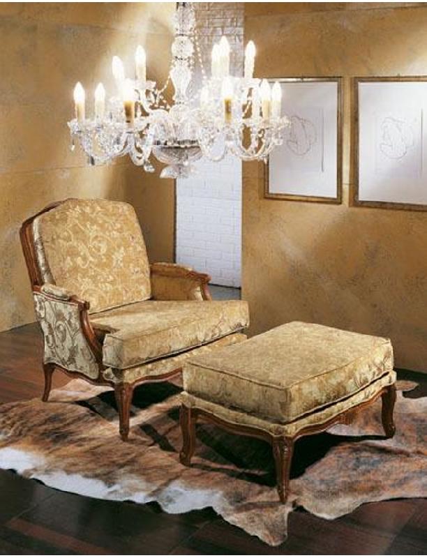 Fauteuil Signac - Structure en hêtre - Assise rembourrée avec coussin_0