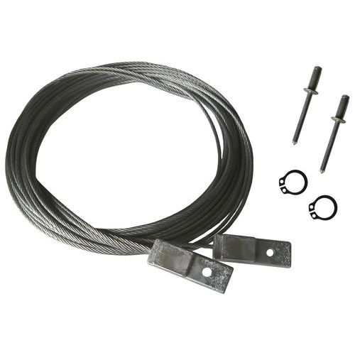 KIT DE RECHANGE 2 CABLES A EMBOUT LEVPANO COMBI 400 - MONDELIN