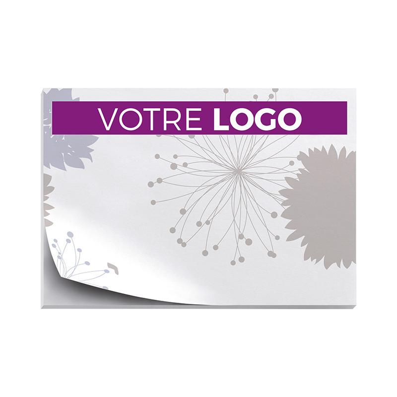 Notes adhésives rectangulaires 100 feuilles Everly - Blocs-notes personnalisés_0