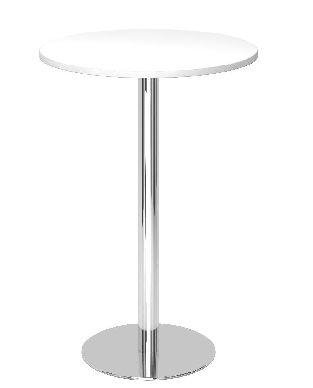 OFFICEMEETING / MANGE DEBOUT H111 X 80 CM PLATEAU ROND BLANC_0