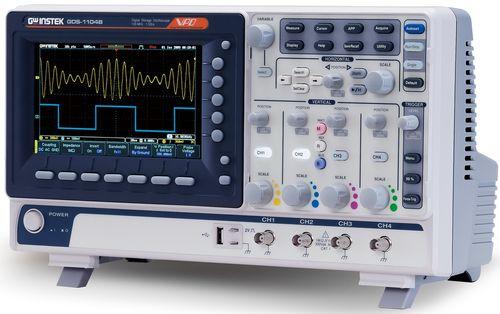 Oscilloscope 100mhz, 2 voies, 1gech/s, 10mpts, écran couleur 7