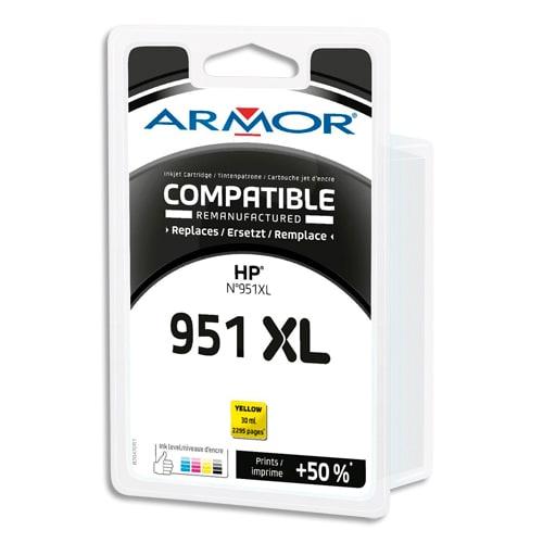 Armor cartouche compatible jet d'encre jaune hp 951xl b20420r1_0
