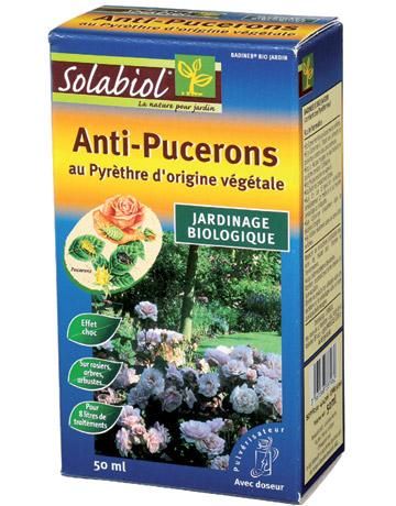 PUCERONS CHOC AU PYRÈTHRE 50ML SOLABIOL