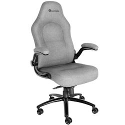 Tectake Chaise de bureau ergonomique SPRINGSTEEN - gris -404156 - gris textile 404156_0