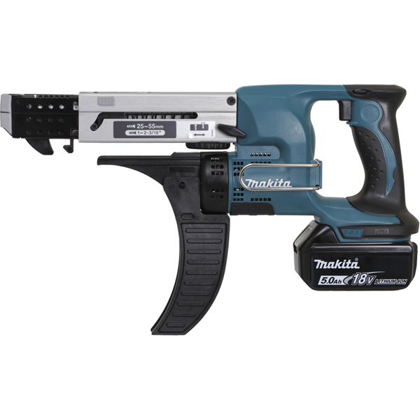 VISSEUSE AUTOMATIQUE MAKITA18V DFR550RTJ 2 BATTERIES 5AH CHARGEUR EN COFFRET MAKPAC