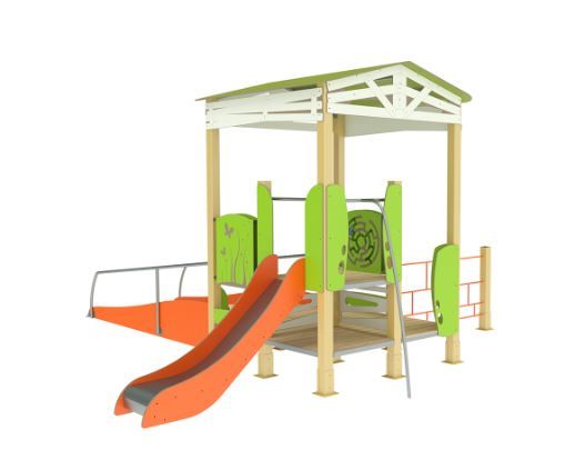 Structure multi-activités - La Maison Andy 3775 TRANSALP - Pour parcs, écoles, espaces verts - Tranche d'âges : plus de 2 ans_0