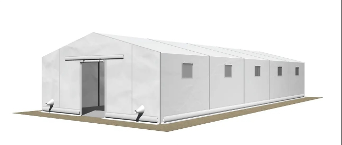 Tente robuste et fiable pour interventions humanitaires - HTS TENTIQ GMBH - Résistante aux conditions extrêmes_0