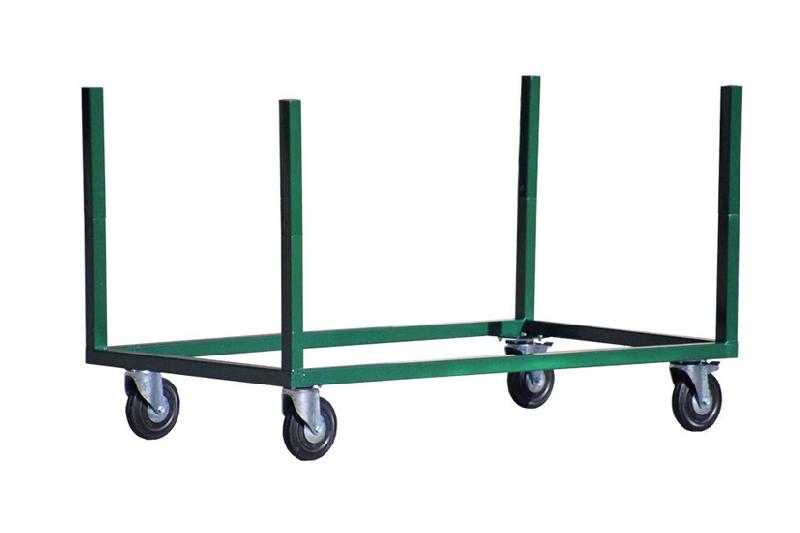 Chariot de transport pour tables rectangulaires - longueur 120 à 180 cm et plus - petit ou grand modèle_0