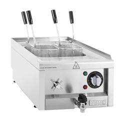 Buffalo Cuiseur électrique à pâtes 15 Litres, 3 paniers inclus, avec robinet de vidange, à poser, 3400 W, 220 V - MONO - 5050984717963_0