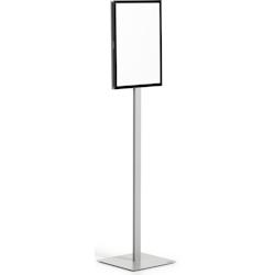 Durable Support d'information au sol Info Stand Basic A3, 1 pièce, art. No. No. 501357 - gris métal 501357_0