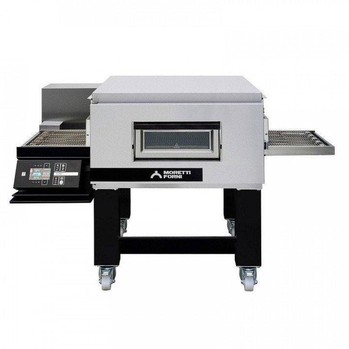 Four inox à convoyeur électrique 48 pizzas de (Ø)330 mm ou 25 pizzas de (Ø)450 mm par heure, 16 550 W, 400 V - TRI_0