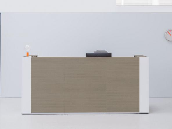Banque d'accueil Tera design façade laquée_0