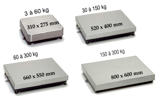 Récepteur standard - plate-forme de pesage_0
