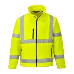Portwest - Veste softshell 3 couches CLASSIC HV Jaune Taille S - S jaune 5036108225385_0