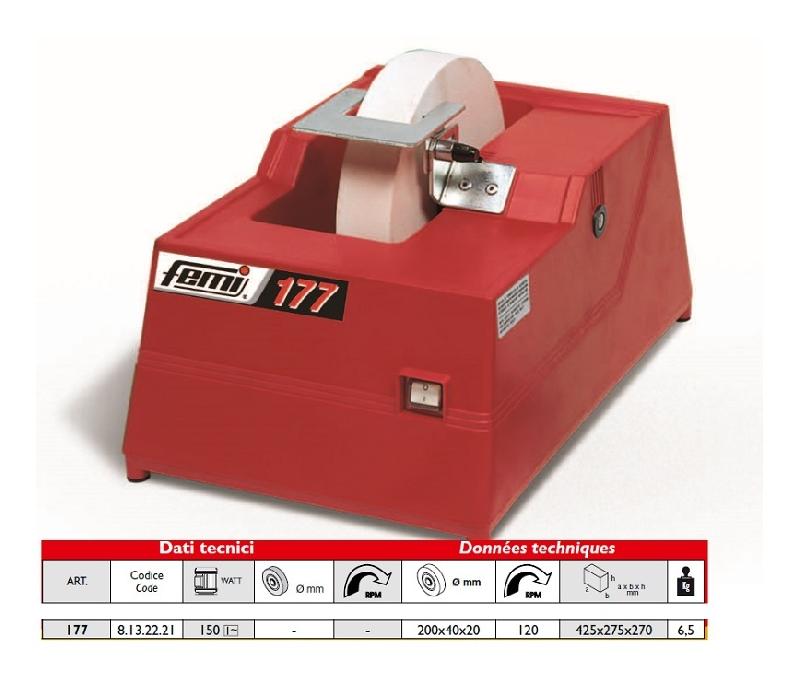 Affûteuse à Eau Système Roue à Meule T-Mech 230V