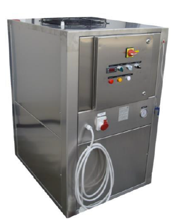 Réfrigérateur coaxial mobile, idéal pour la réfrigération ou le chauffage direct du produit à traiter sans utiliser d'eau - KR_0