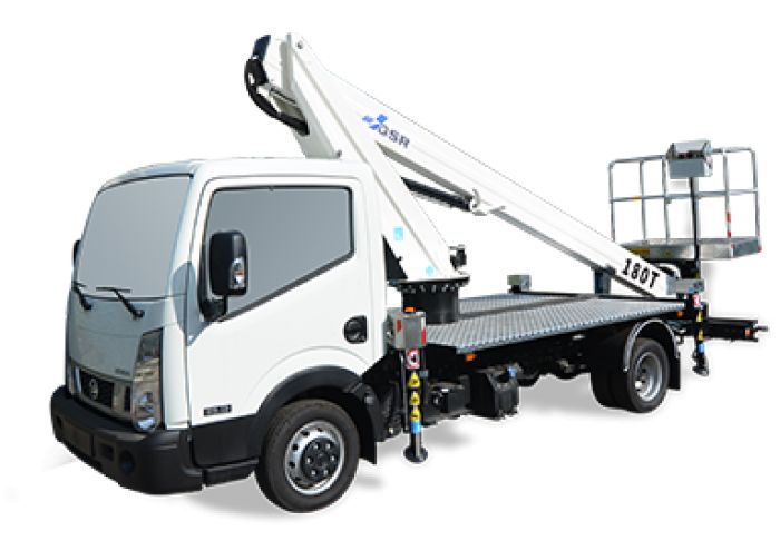 B180T Camion nacelle - GSR - Hauteur de travail 17.8 m - Déport maximum 8.2/12.8 m - Charge utile 300/80 kg_0