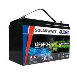 Batterie Lithium 100ah Solarwatt Lifepo4 Bluetooth Usage Non Intensif Alden - noir 3665476753088_0