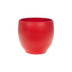 Cache pot Esna 35 x 34 cm rouge -  Rond Terre Cuite Amadeus 35x34 cm - rouge faïence 3520071964348_0