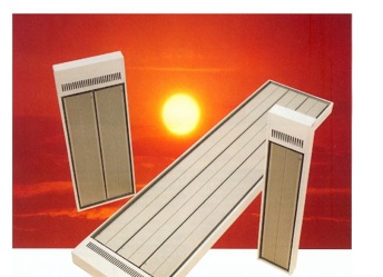 Cassettes rayonnantes infrarouge - panneaux infrarouge 400W à 4200W - IP44 - pour divers locaux_0
