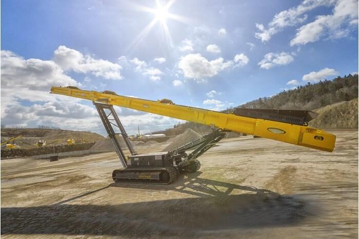 Convoyeur autonome Keestrack - capacité de stockage de 1200 à 7500 T - taille d'alimentation jusqu'à 200 mm_0