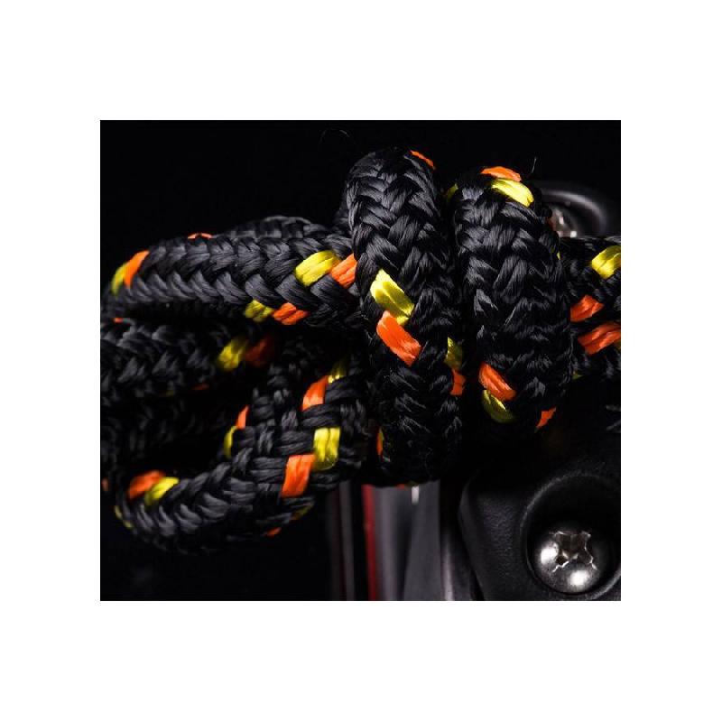 Cordage drisse de régate Sirocco - Cousin Trestec - Noir - Diamètre : 8 mm - Grande résistance et stabilité_0