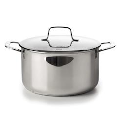 Faitout avec son couvercle Maestro 16 cm en   -  200 cl Argent Rond Inox Beka - argenté inox 3458165021168_0