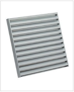 Grille extérieure en applique aluminium anodisé 200x200_0