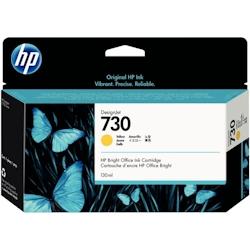 HP 730 Jaune Cartouche d'encre ORIGINALE - P2V64A - P2V64A_0