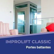 Improlift classic - ascenseur autoportant - gle - vitesse nominale  0.15 ou 0.30 m/s_0